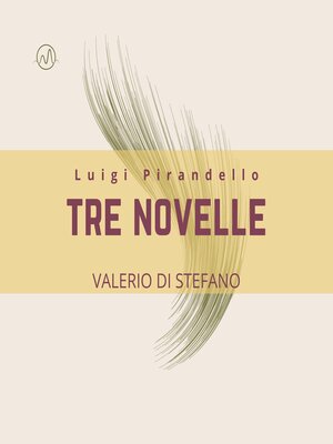 cover image of Tre novelle